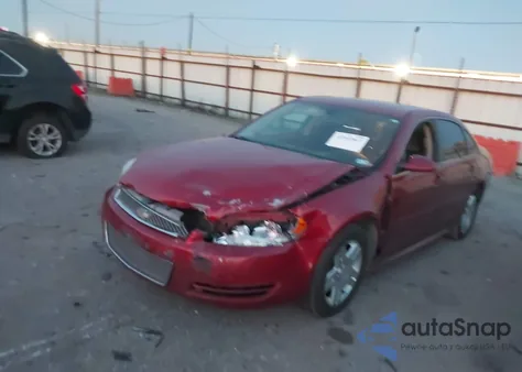 2014 Chevrolet Impala Limited Lt из США, поврежденный, VIN 2G1WB5E34E1141940